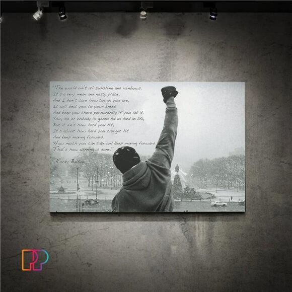 Hope Inspirational Canvas Print Motivational Quote Wall Art - Boxing Office - Picture 6 of 8